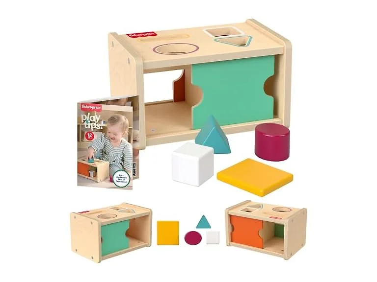Fisher-Price Wood Permanence Box