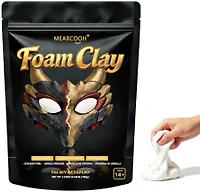 MEARCOOH Modeling air Dry Foam Clay White Cosplay Magic Clay 100g (3.53oz)