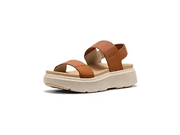 KEEN Women's Elle Mila Backstrap Comfortable Easy On Supportive Lightweight Sandals, KEEN Maple, 7