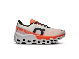 On Running 3WE10110256 5.5 On Running Cloudmonster 2 Women's Shoes White/Flame