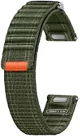 SAMSUNG Galaxy Watch 7, 6, 5, 4 Series Fabric Band, Nylon, Smartwatch Replacement Strap for Men and Women, One Click Attachment, Small/Medium, ET-SVL30SKEGUJ, Green