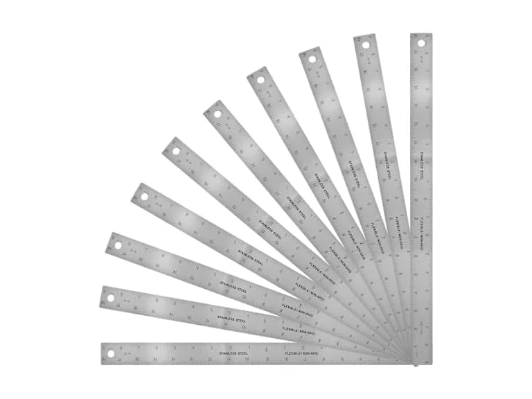 Westcott 18" Zero-Center Ruler 10-Pack