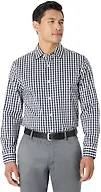 Amazon Essentials Mens Regular Fit Long Sleeve Wrinkle Resistant Stretch Dress Shirt