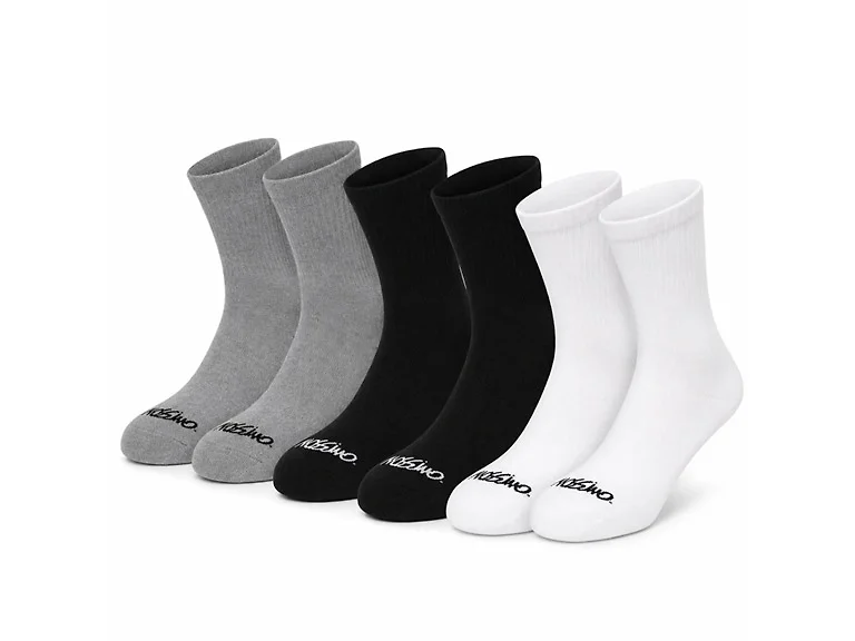 Mossimo Mens Crew Socks 6-Pair Pack