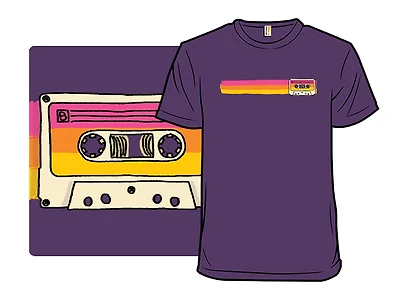 Doodle Mix Tape Stripes
