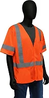 PIP 47309/2XL 2XL HI-VIS ORANGE ANSI CLASS III SELF Hi-
