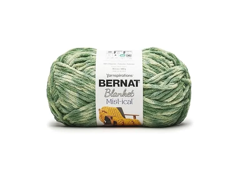 Bernat Blanket Mist-Ical Yarn-Fresh Green