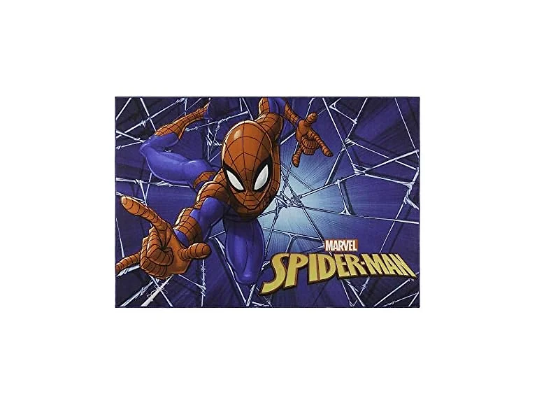 Gertmenian Spider-Man Rug 4x6 Navy