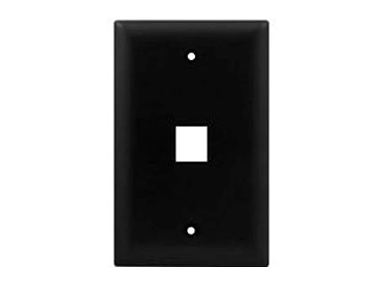 On-Q/Legrand Keystone Wallplate, 1-Gang