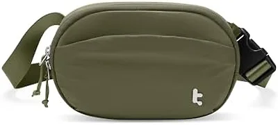 tomtoc 1.5L Belt Bag Sling Bag with RFID Blocking for Cellphone, Passports