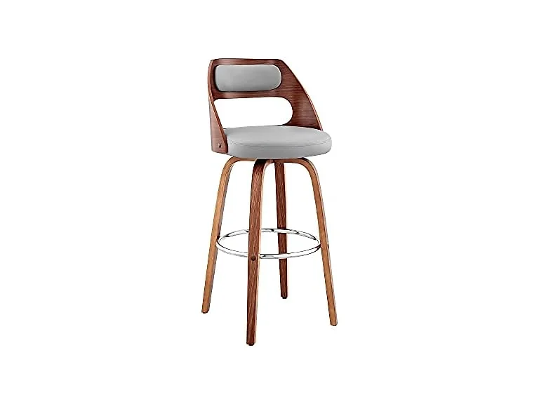 Armen Julius Swivel Bar Stool 26", Gray