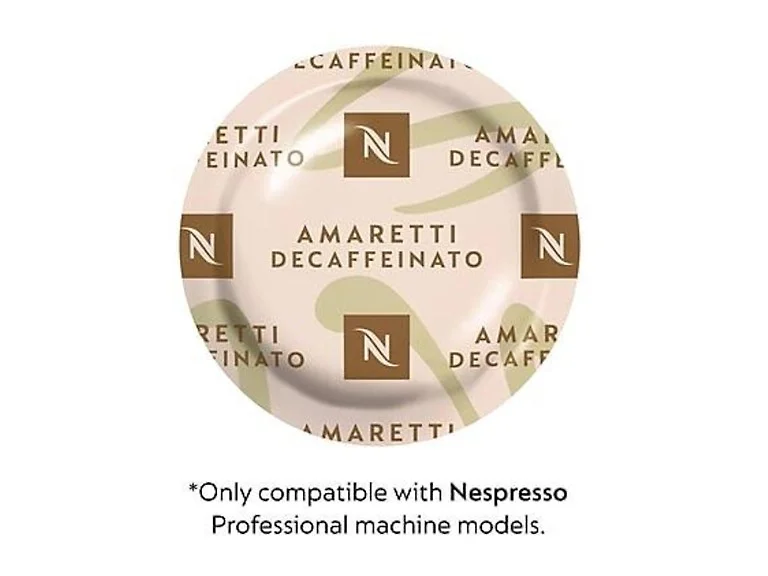 Nespresso Pro Capsules Decaf Amaretti