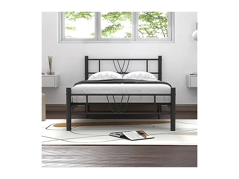 Fangflower Twin Size Bed Frame Platform