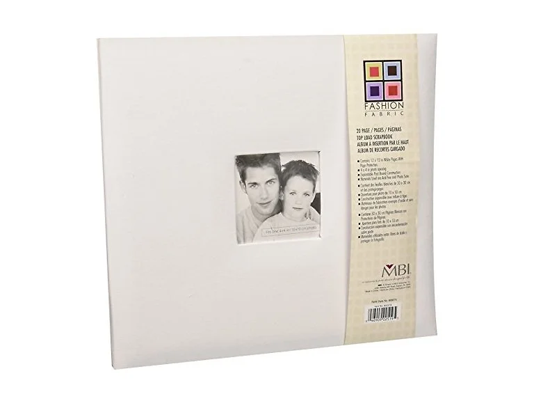 MBI 8025-19 Fashion Fabric Postbound Album