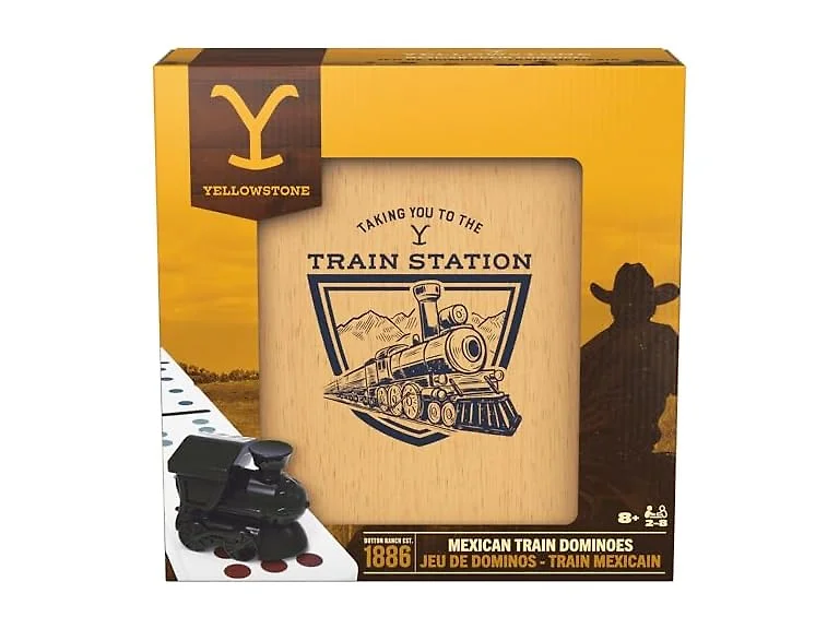 Yellowstone Mexican Train Dominoes Set