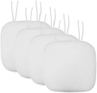 Sweet Home Collection SHC-TIECPMF4PKWHT 4-Pack Honey