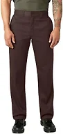 Dickies Mens Flex Work Pants, Dark Brown, 50W X 32L US
