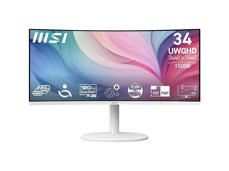 MSI Modern MD342CQPW 34"  Computer Monitor
