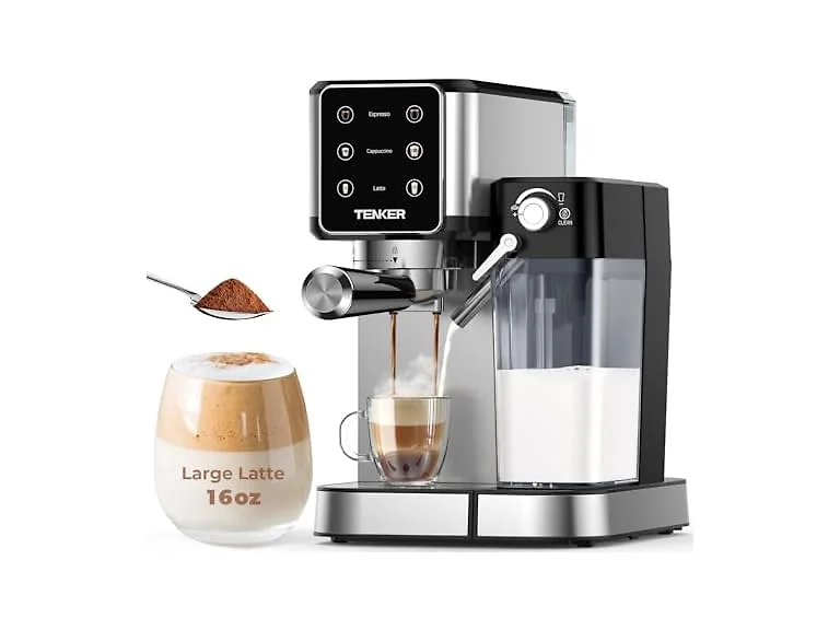 Tenker Espresso Machine | CM5380-SILVER