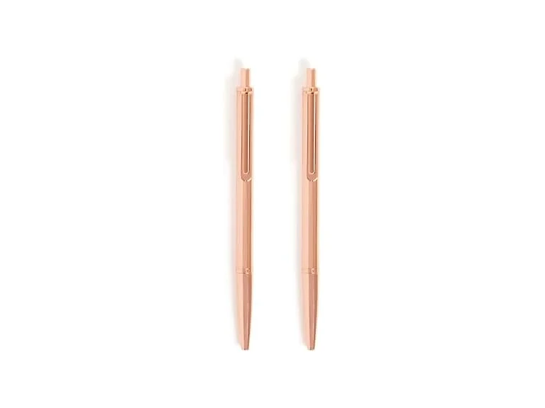 U Brands Avalon Electroplated Rose Gold Gel Pens