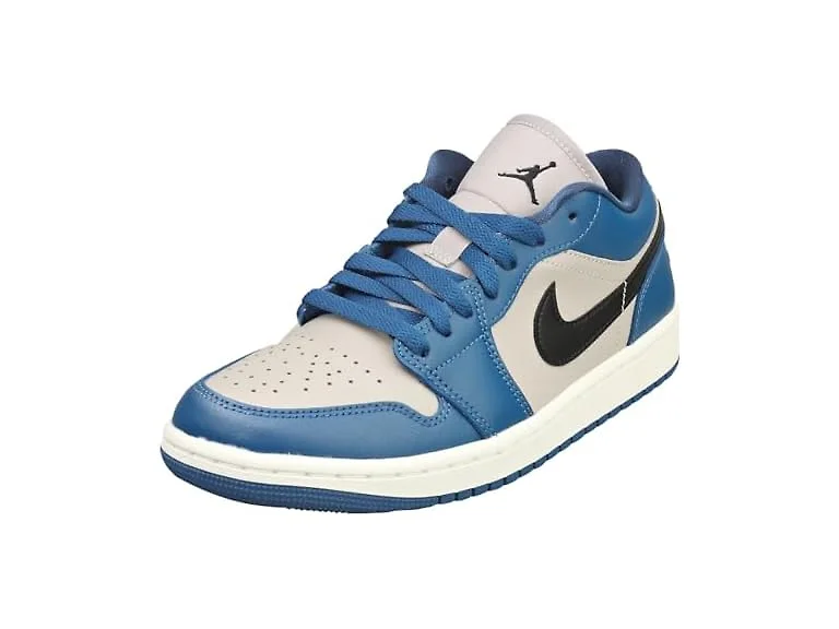 Nike Jordan 1 Low Women French Blue/Black-Co