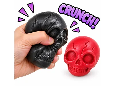 Skull Crunch Squishy 2-Pk