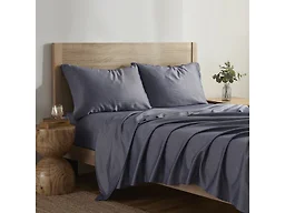 Herringbone Twill 4 Pc Cotton Sheet Set