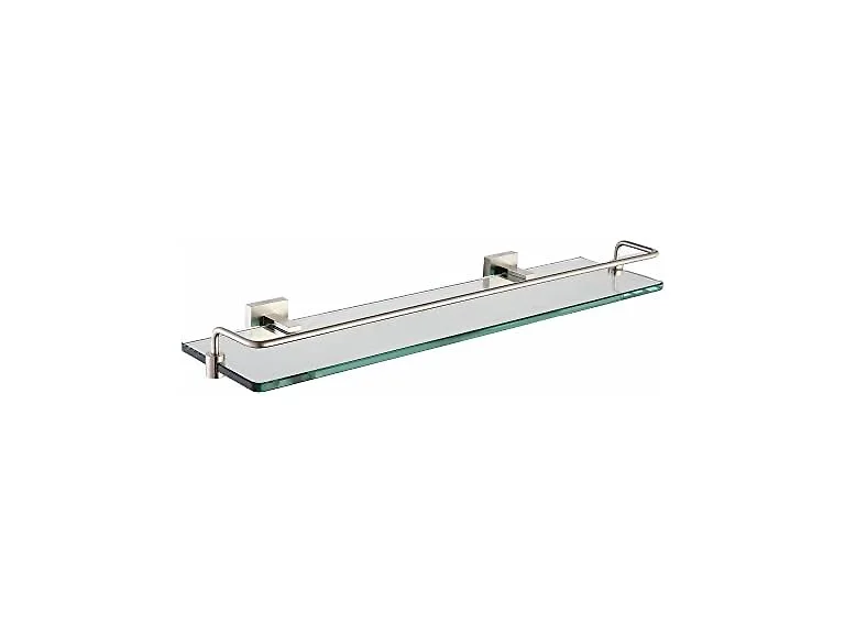 Kraus Bathroom Accessories - Shelf with Railing in Brushed Nickel