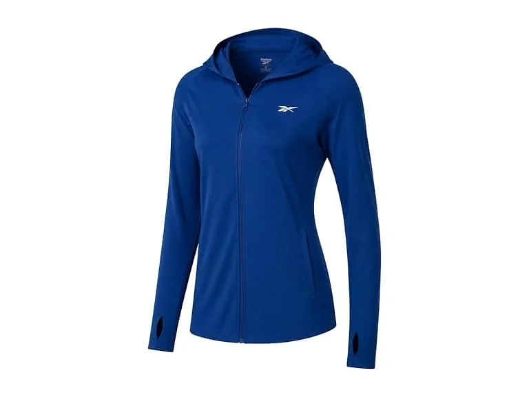 Reebok Womens Sun Hoodie Rash Guard