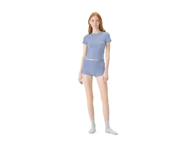Florence By Mills Women (M) Side Fitted Crew Shirt