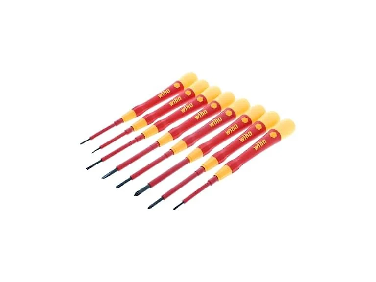 Wiha 32088 Insulated Precision Screwdriver Set 8Pc