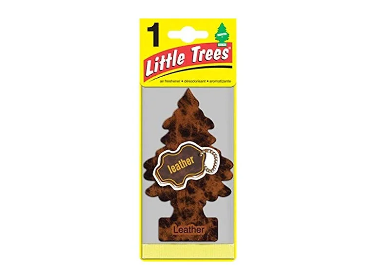Little Trees 6 Air Fresheners, Leather