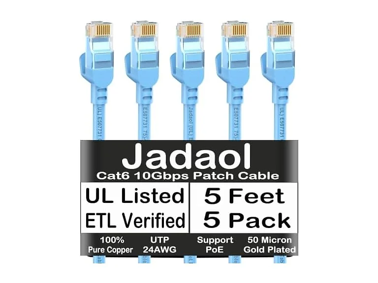 Jadaol [UL Listed] Cat 6 Ethernet Cable