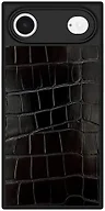 Flaunt Official Square Protective Case - Compatible with iPhone Air- Compatible with MagSafe & Wireless Charging - Drop-Tested & Shockproof - (Black Crocodile)