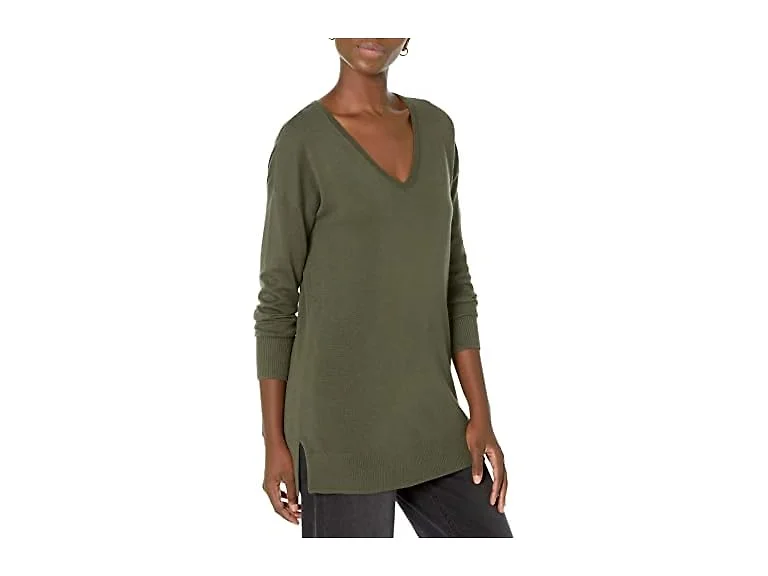 Amazon Essentials Women Lightweight V-Neck Sweater
