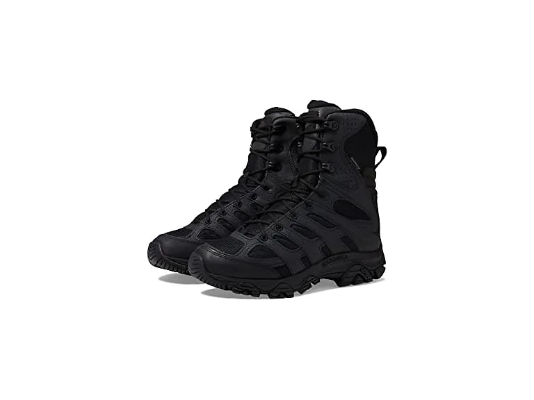 Merrell Men's Moab 3 8" Zip Military Leather Work Boots (Open Box)
