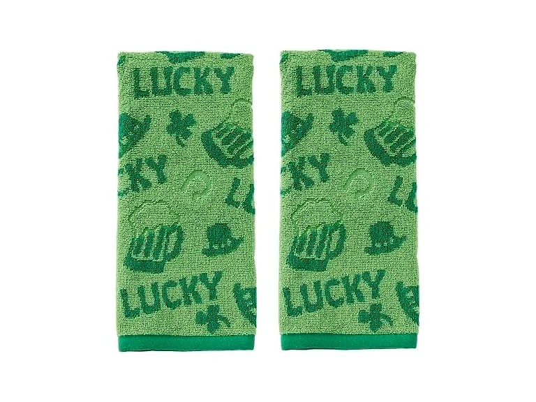 SKL Home St. Patrick's Day Lucky Jacquard 100% Cotton