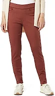 Levi Strauss Signature Gold Women's Totally Shaping Pull-on Skinny Jeans (Available in Plus Size), Cherry Mahogany, 6 Medium
