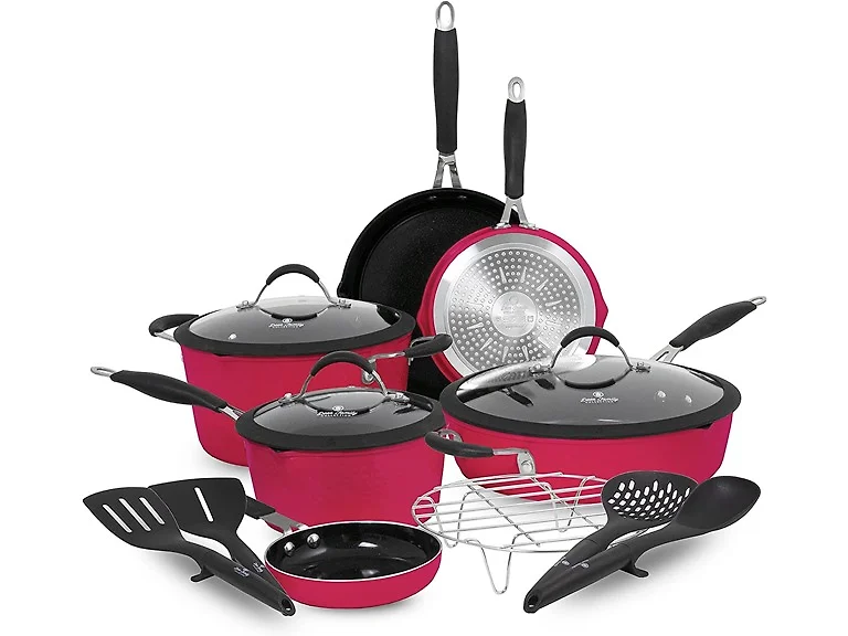 Paula Deen 14-Piece Cookware Set (Open Box)