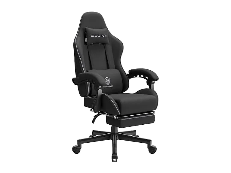 Dowinx Fabric Gaming Chair Black