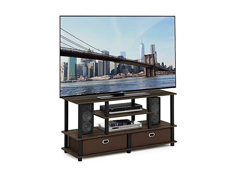 Furinno JAYA TV Stand up to 50 Walnut