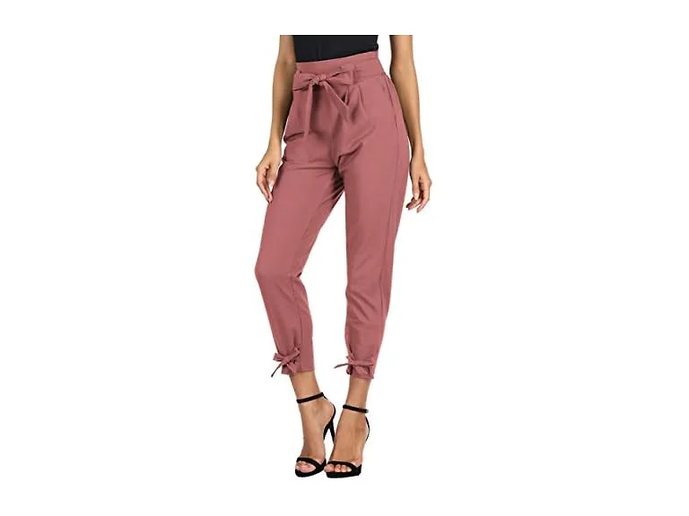 Grace Karin Women (L) Casual Solid Cotton Trouser