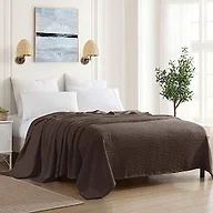Grand Hotel Waffle Weave Cotton Blanket