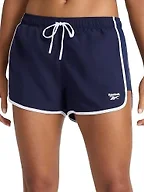 Reebok Women’s Pro-AM Training 3” Short, Standard Fit, Lightweight Mesh-Lined Poly Fabric, Vector Navy, Medium