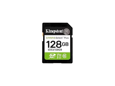 Kingston 128GB Canvas Select Plus UHS-I SDXC