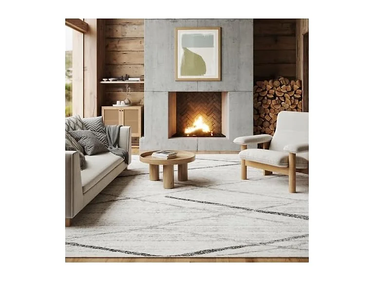 Nuloom Thigpen Rug 5x8 Grey/Off-White