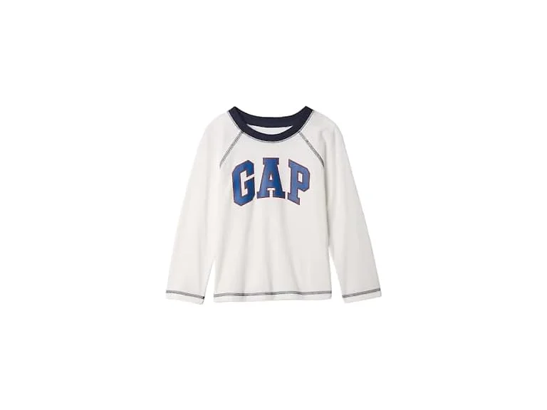 GAP Boys Long Sleeve Logo Raglan Tee