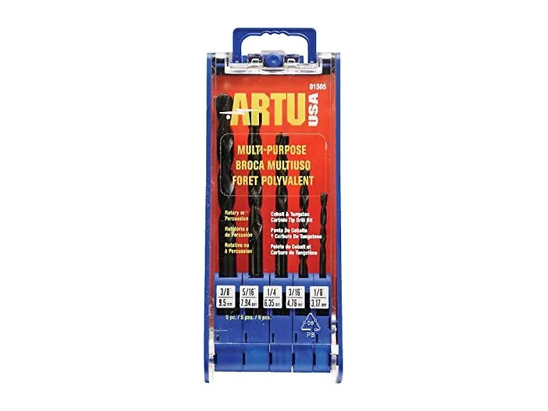 Artu 1505 - 5-Pc. Multi-Purpose Drill Bit Set