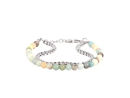 Iron Saints LGR-10-003B-04 Mens Chain & Beaded Bracelet S