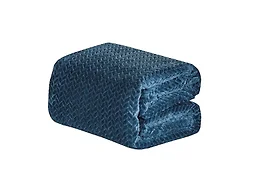 Chevron Braided Microplush Throw Blanket